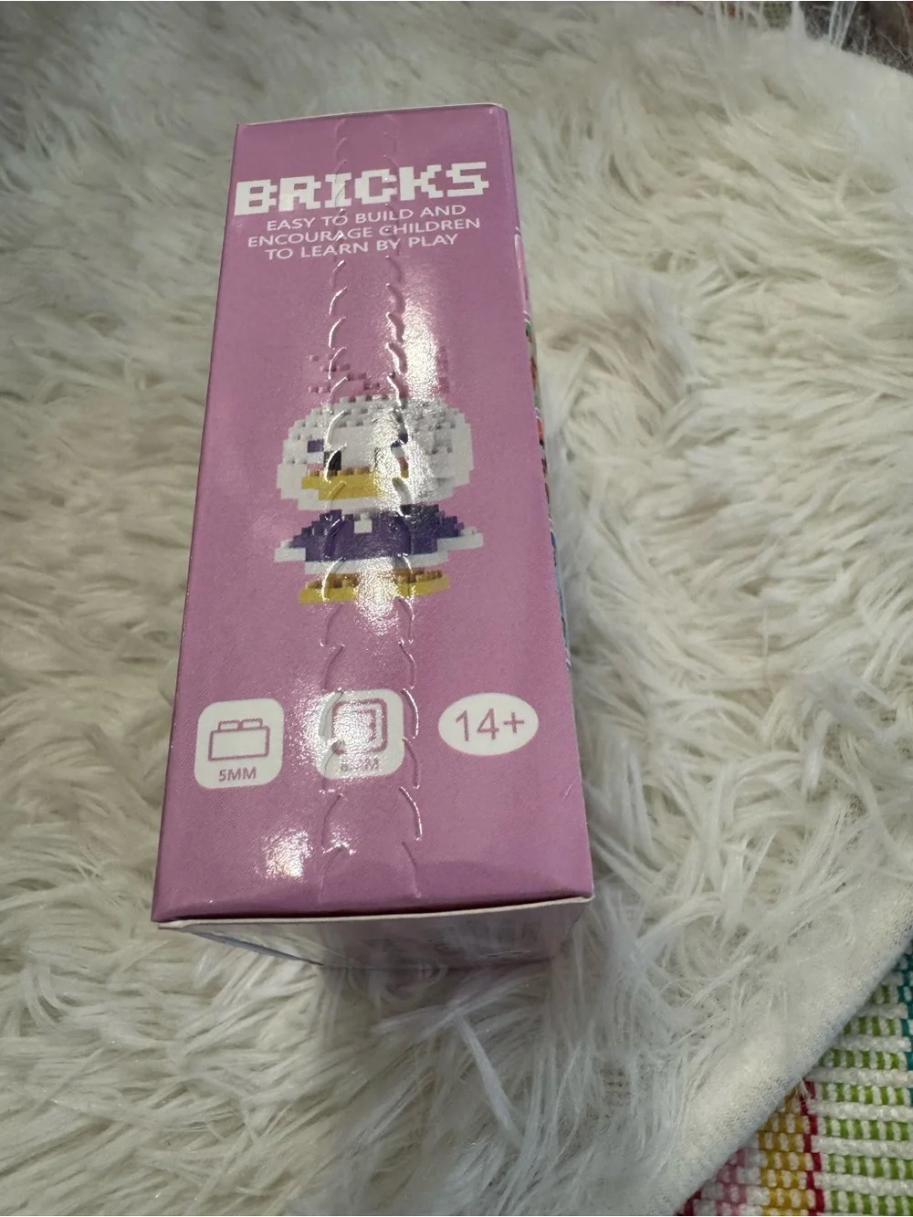 Daisy Duck BRICKS Make Wise Life Pixel Duck Building Set - 137 pieces